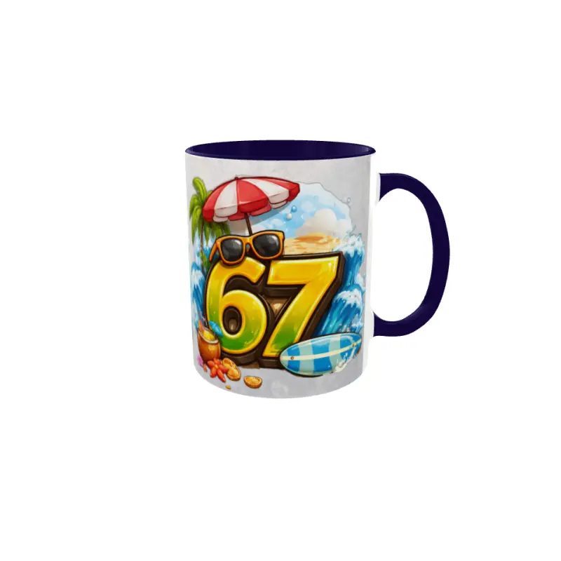6 7 six seven, cana ceramica, 330ml, cgs1849